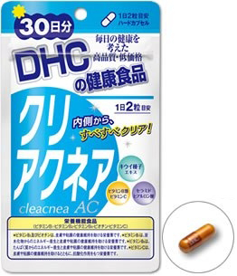 DHC Cleacnea AC Чистая кожа на 30 дней  (60 гранул на 30 дней)